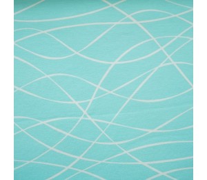 Biojersey Stoffonkel Mystripes laguna